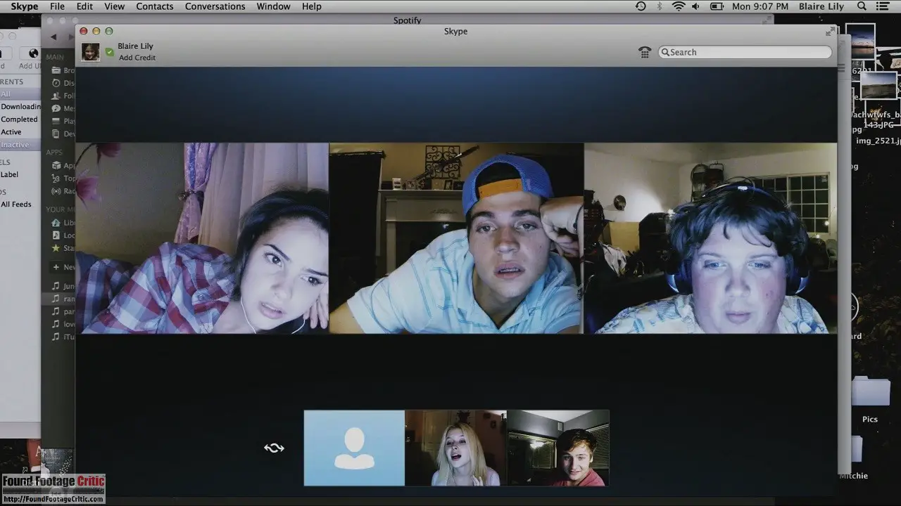 Unfriended (2014) - Found Footage Films Movie Fanart (Found Footage Horror)