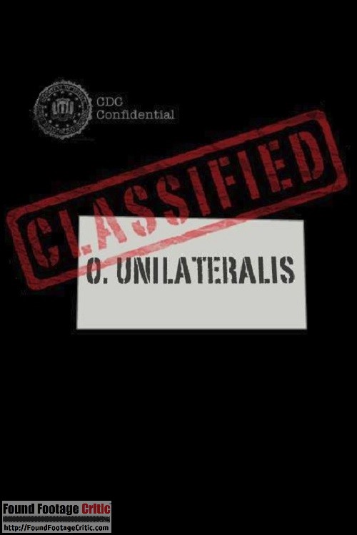 O. Unilateralis (2016) - Found Footage Films Movie Poster (Found Footage Horror)