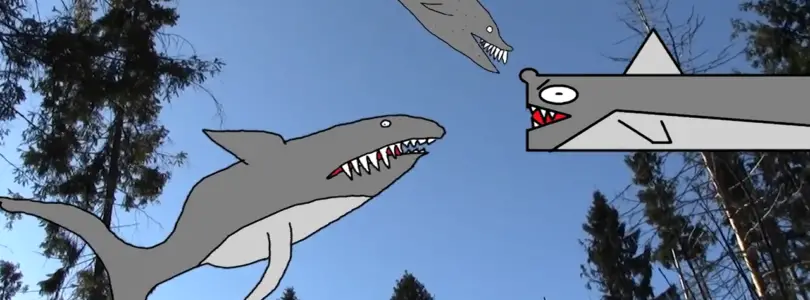 Revenge in the Forest of the Dead Sharks (2019) - Found Footage Films Movie Fanart (Found Footage Horror Movies)