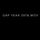 Gap Year 2018.mov (2021) - Found Footage Films Movie Poster (Found Footage Horror Movies)