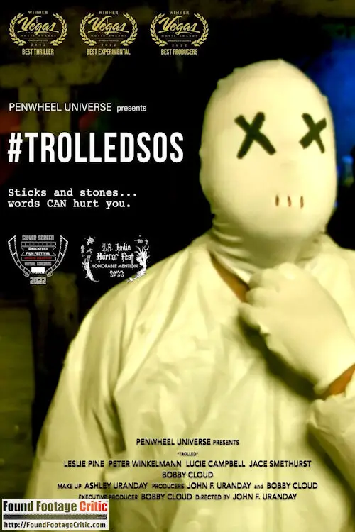 Trolled (2023) - Found Footage Films Movie Poster (Found Footage Horror Movies)