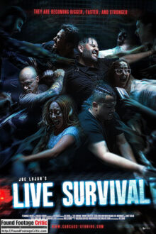 Live Survival (2023) - Found Footage Films Movie Poster (Found Footage Horror Movies)